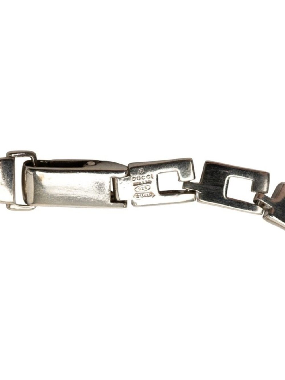 Gucci Glogo Chain Bracelet Silver - Picture 6 of 6
